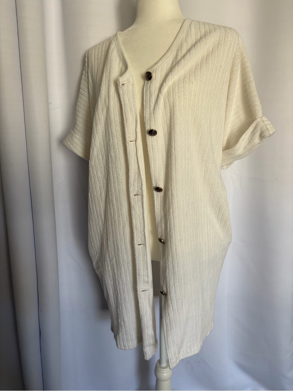 Coverup with button detail